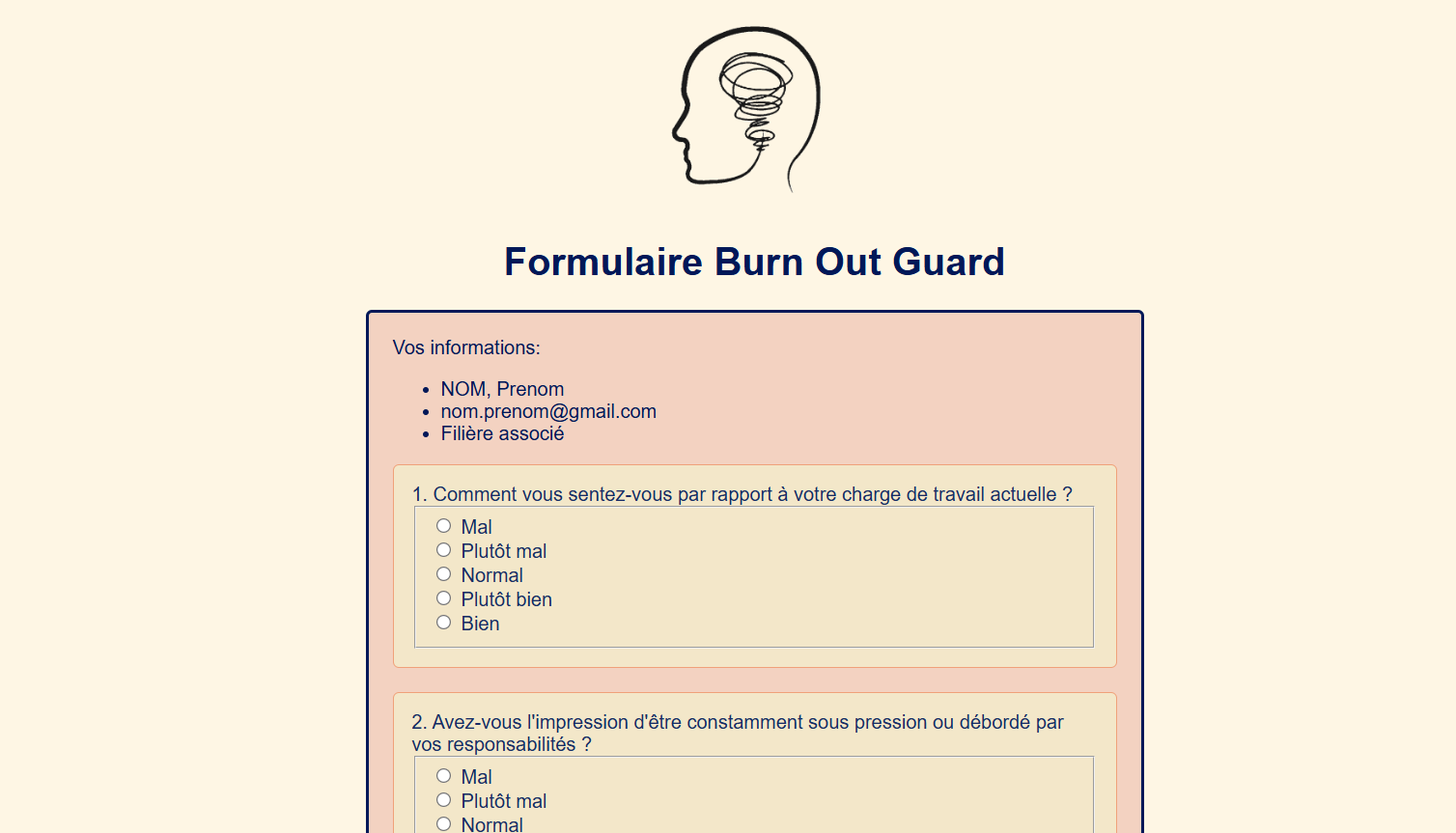 Burn out guard